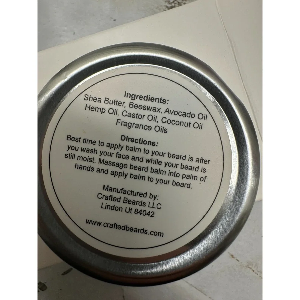 Beard‎ Oil and Balm Sandalwood Bourbon